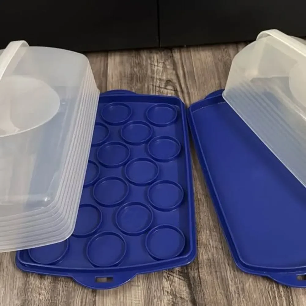 Tupperware Cake and Cupcake Carriers